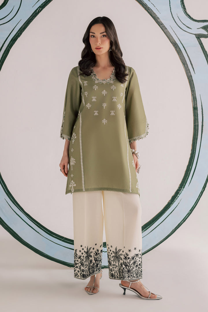 Bismil 2Pc - Embroidered Lawn Dress