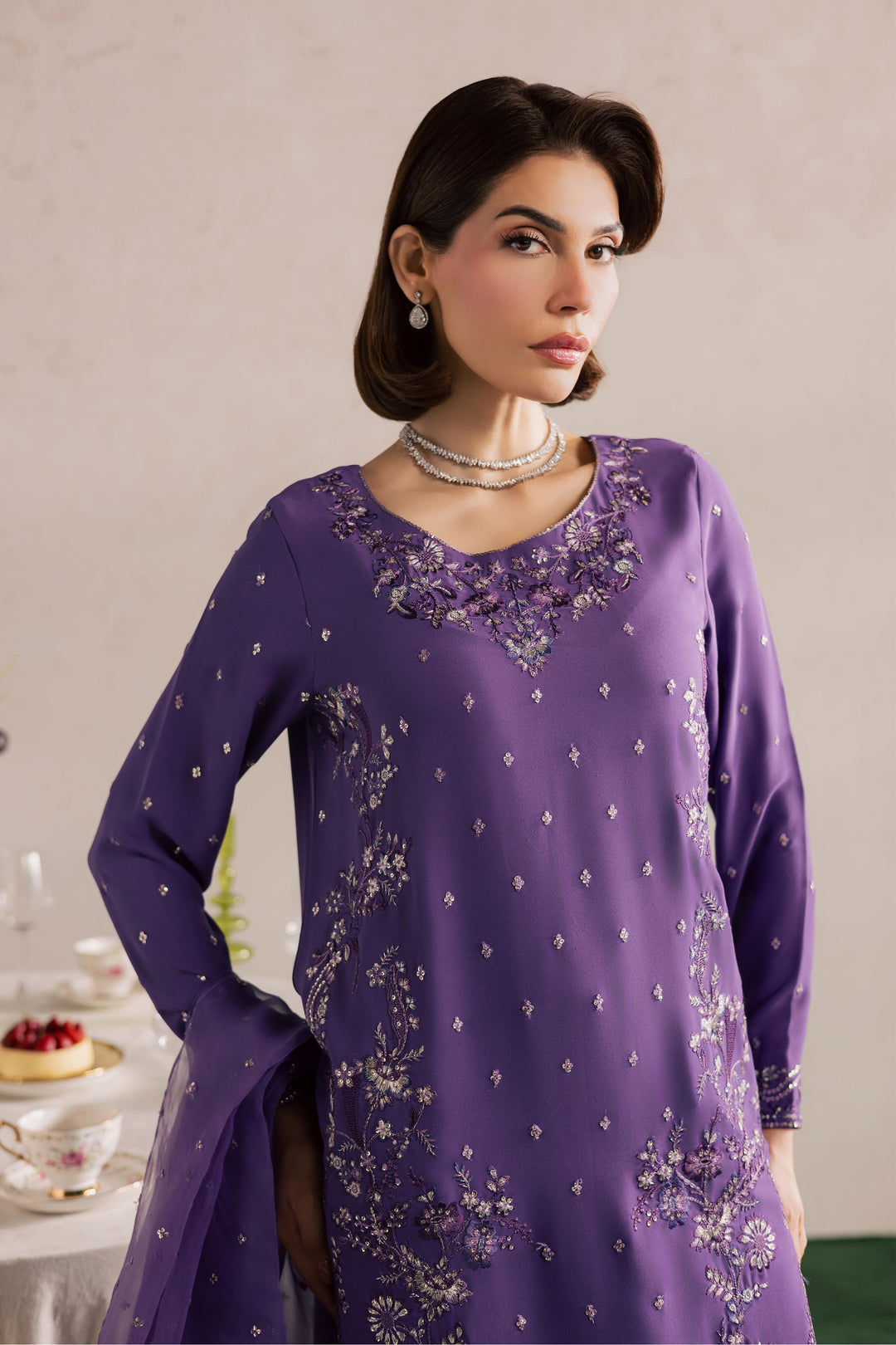 Zareen 3Pc - Festive Luxury Formal