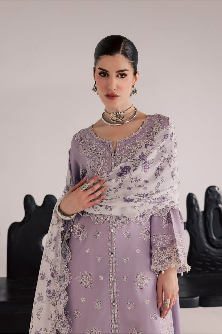 Lilac Elif 3Pc - Festive Eid Pret