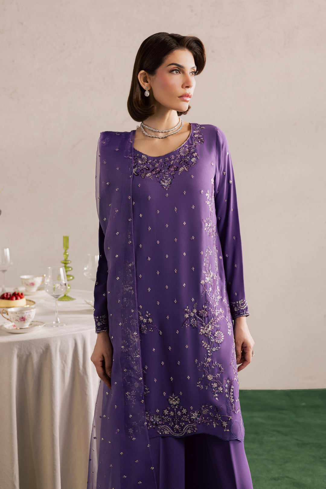 Zareen 3Pc - Festive Luxury Formal