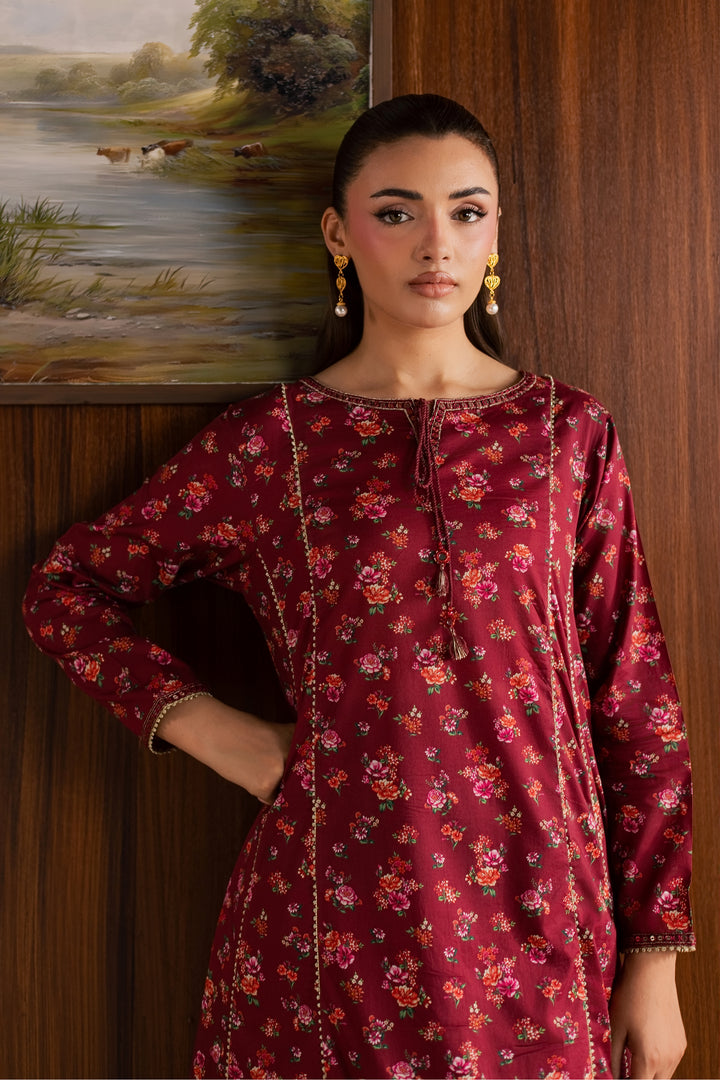 Cherry 2Pc - Printed Lawn Dress