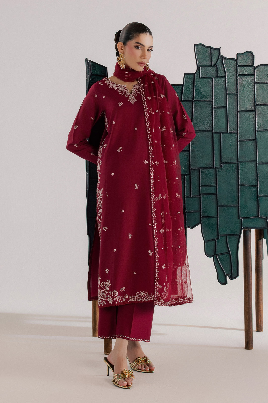Raks 3Pc - Luxury Embroidered Lawn