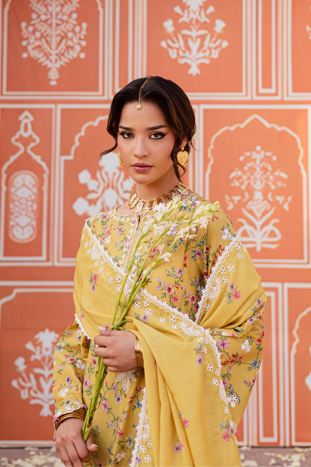 Key Lime 3Pc - Festive Eid Prints
