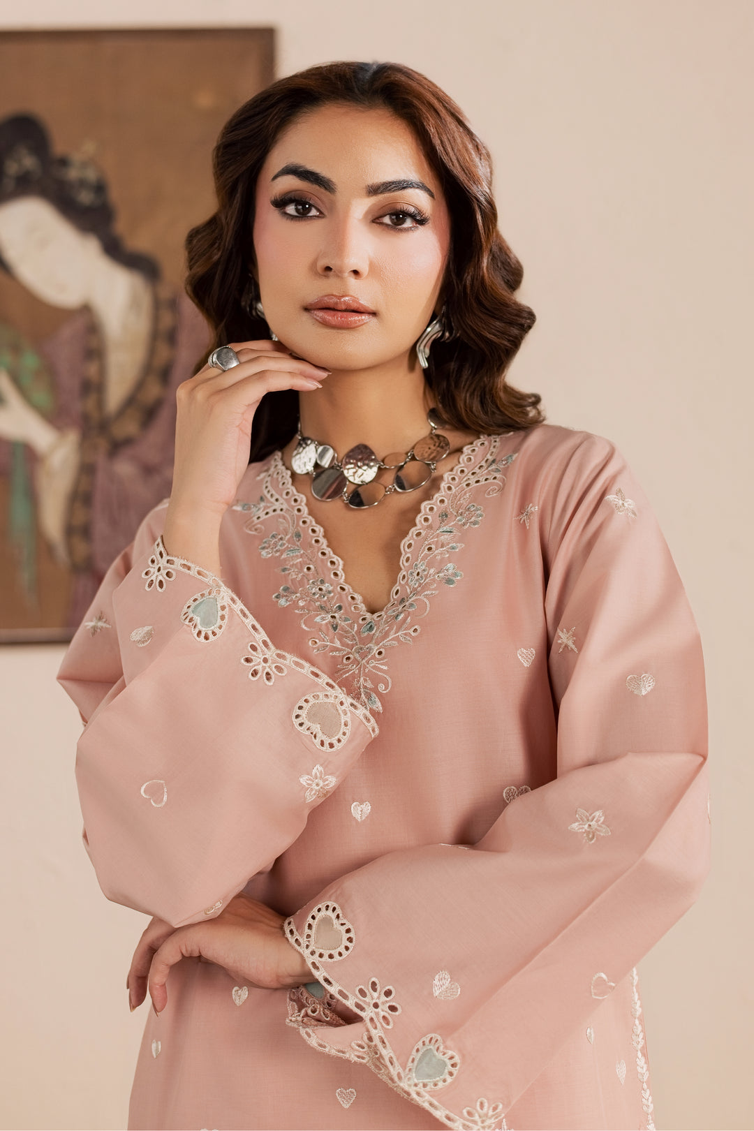 Candy Moon 2Pc - Embroidered Lawn Dress