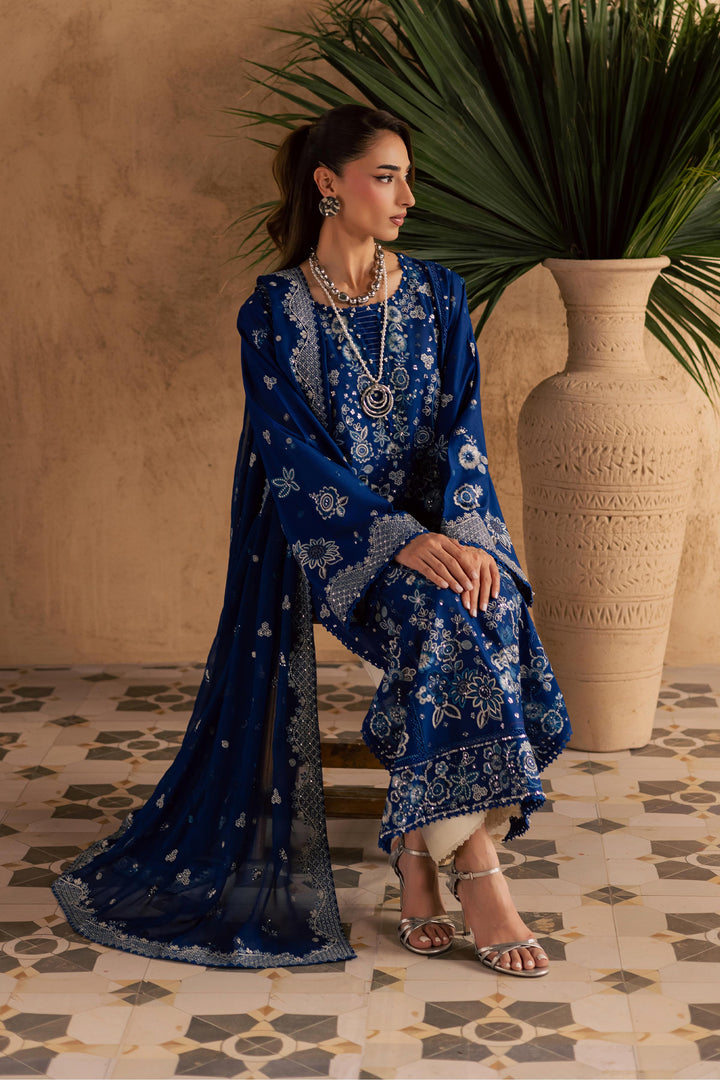 Eirlys 3Pc - Embroidered Festive Pret