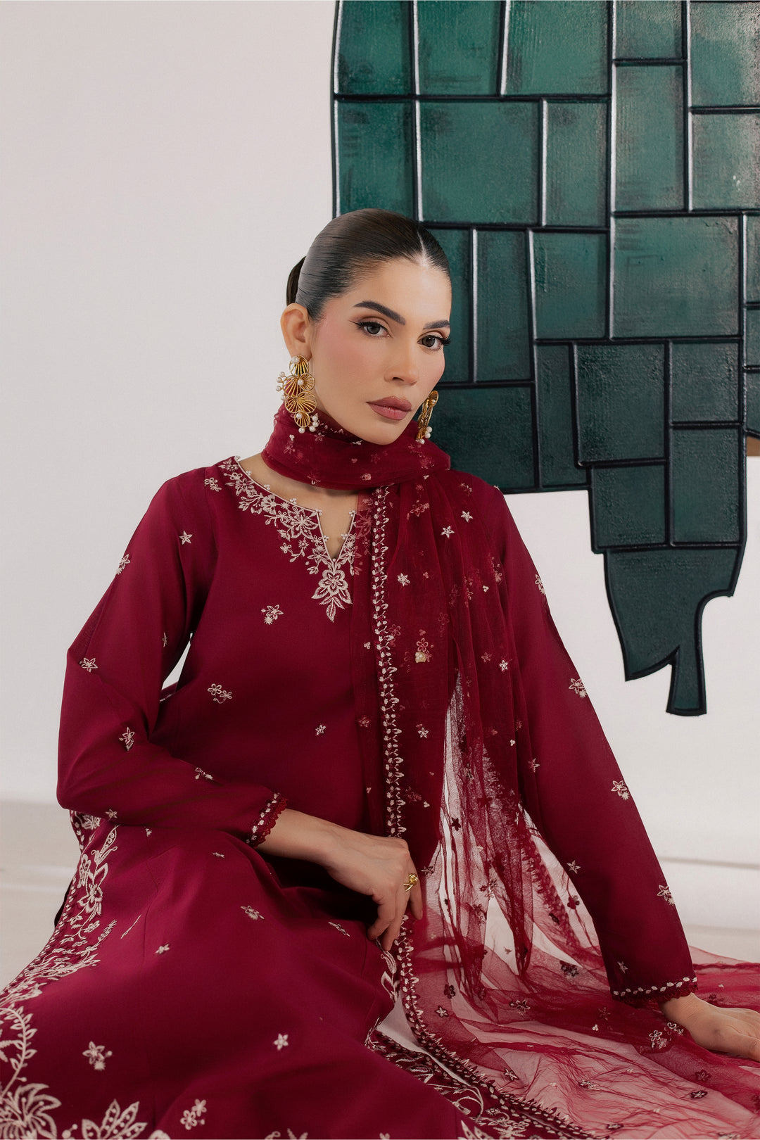 Raks 3Pc - Luxury Embroidered Lawn