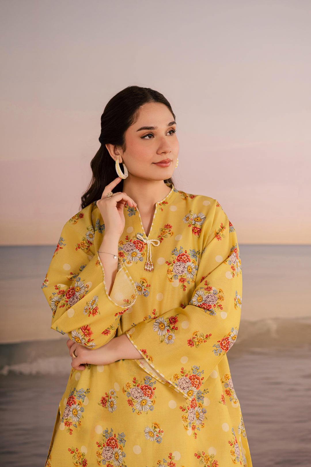 Kirara 2Pc - Printed Lawn Dress