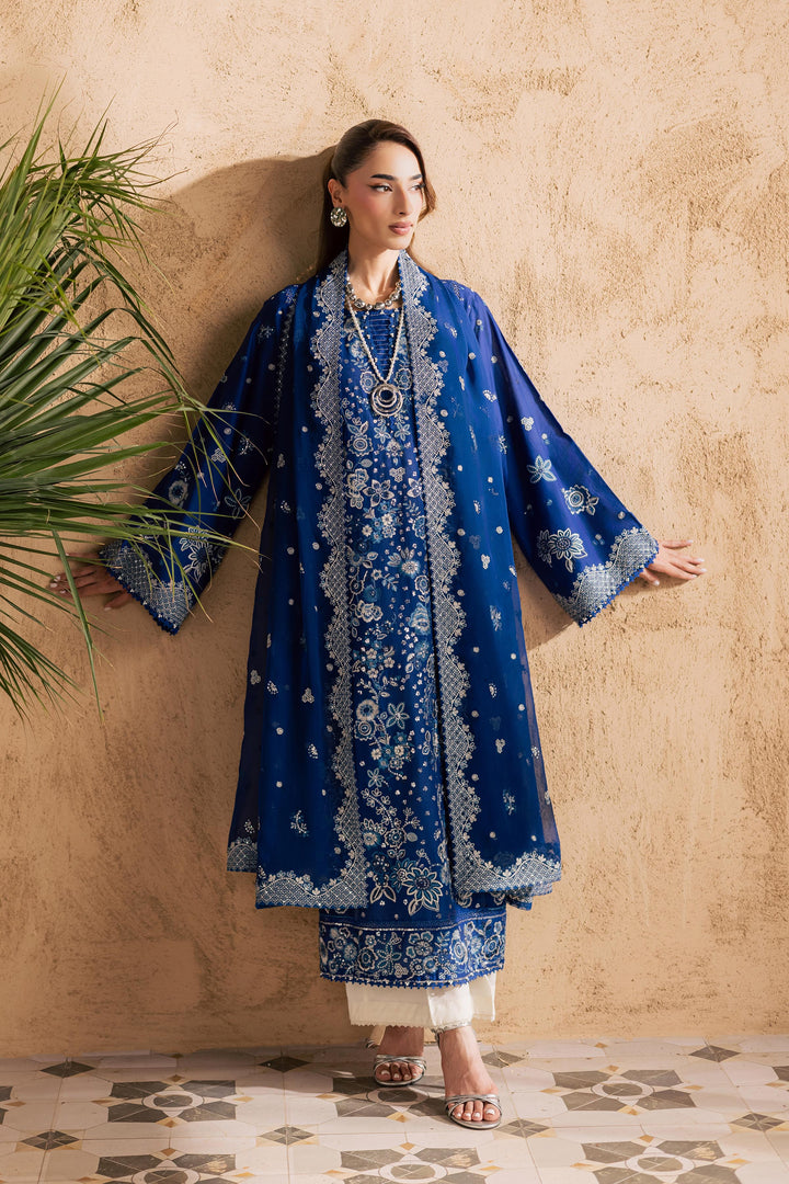 Eirlys 3Pc - Embroidered Festive Pret