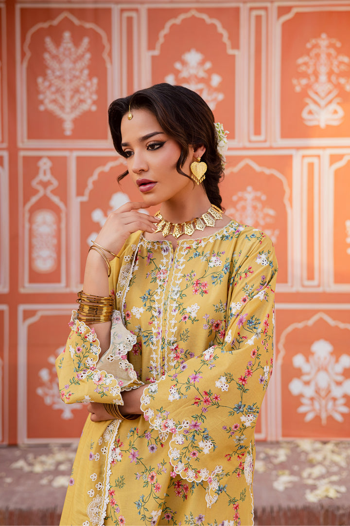 Key Lime 3Pc - Festive Eid Prints