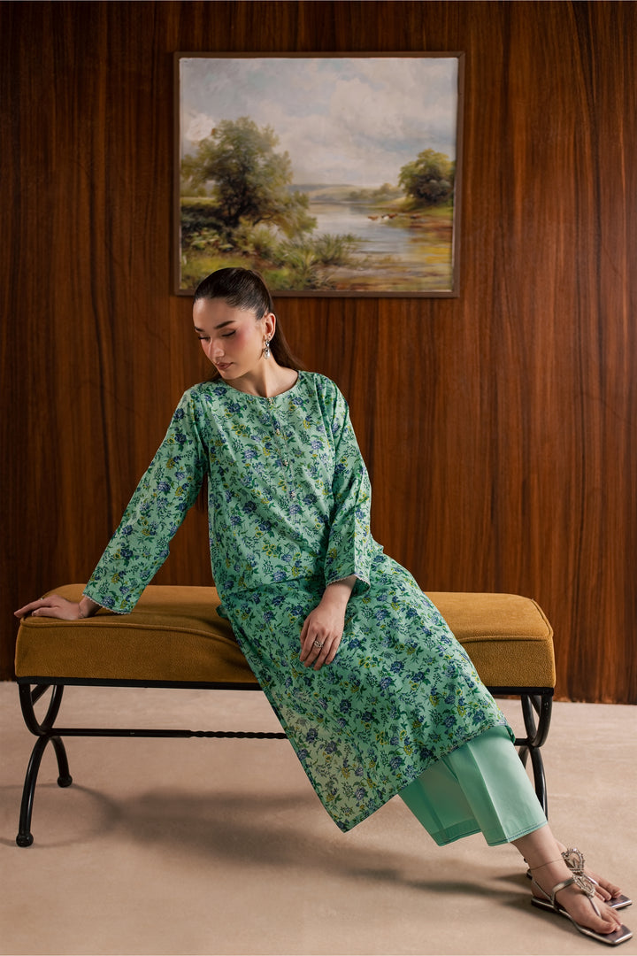 Hanna 2Pc - Printed Lawn Dress