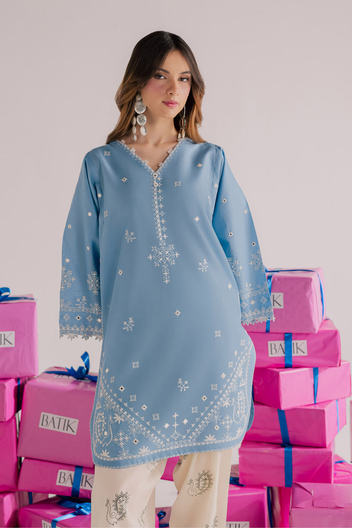 Santro 2Pc - Embroidered Lawn Dress