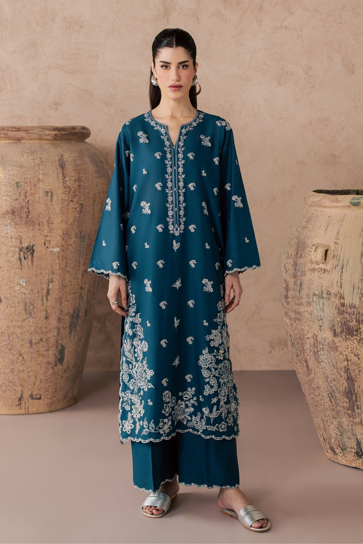 Lila 2Pc - Embroidered Lawn Dress