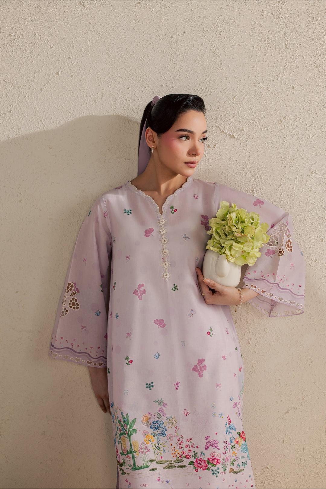 Lara 2Pc - Printed Lawn Dress