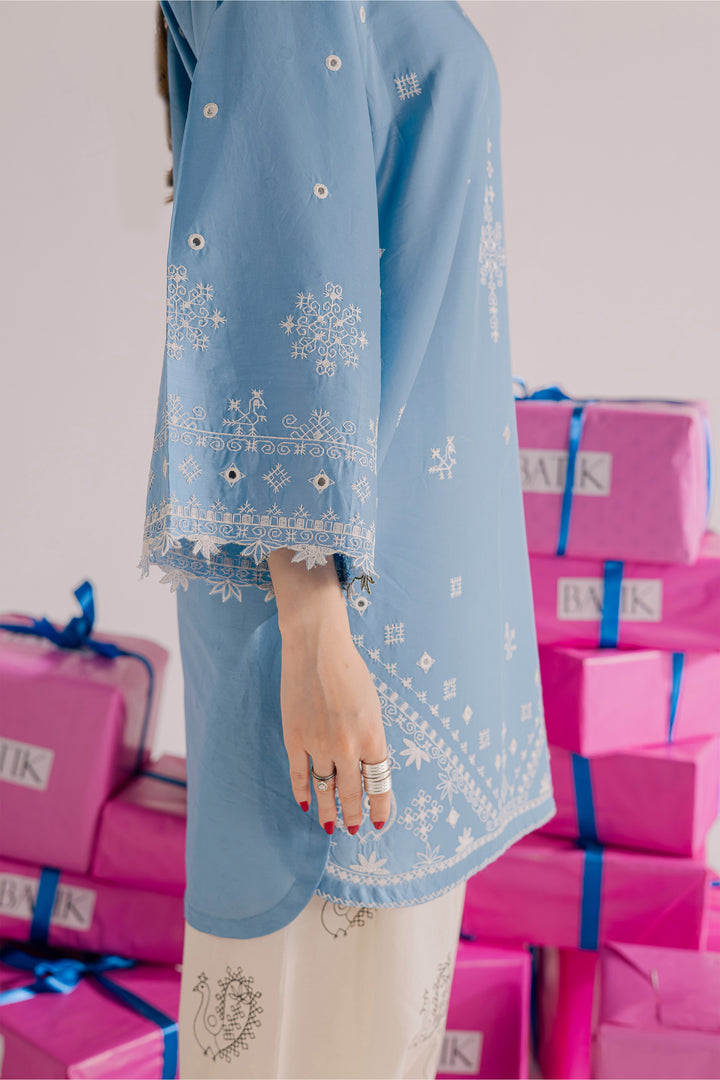 Santro 2Pc - Embroidered Lawn Dress