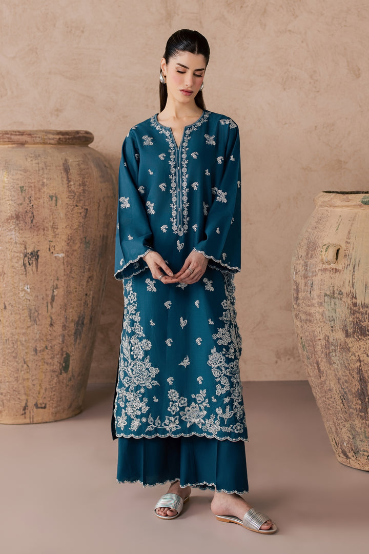 Lila 2Pc - Embroidered Lawn Dress