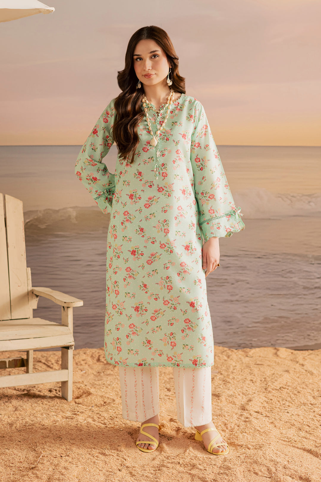 Cram 2Pc - Printed Lawn Dress
