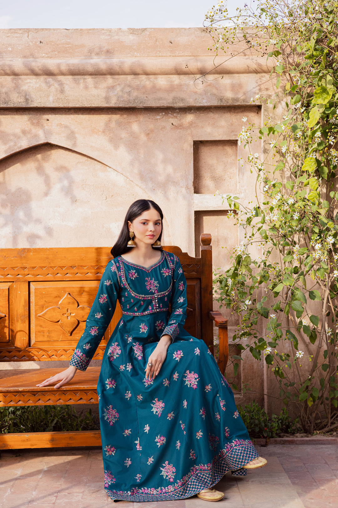 Orla 2Pc - Festive Embroidered Lawn