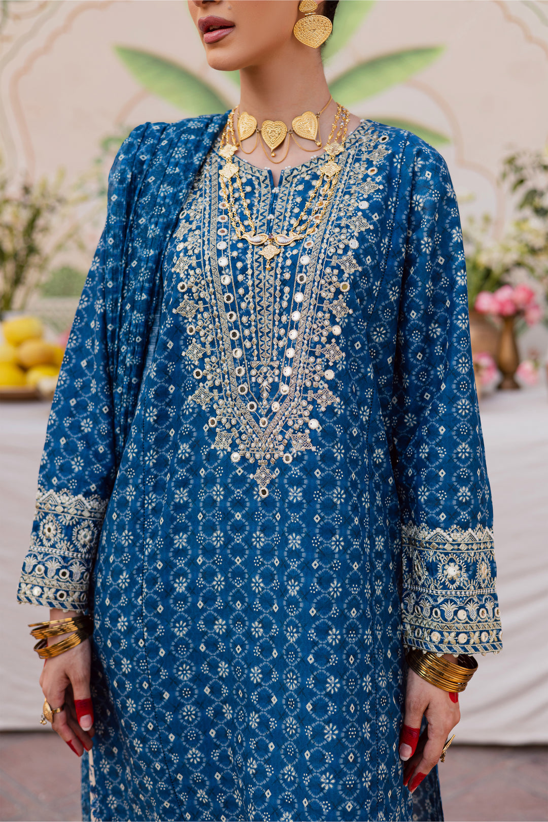 Midnight 3Pc - Festive Eid Prints