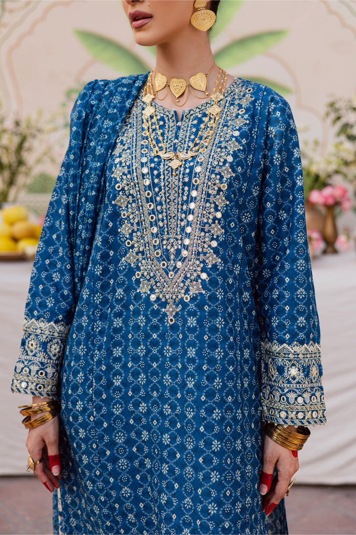 Midnight 3Pc - Festive Eid Prints