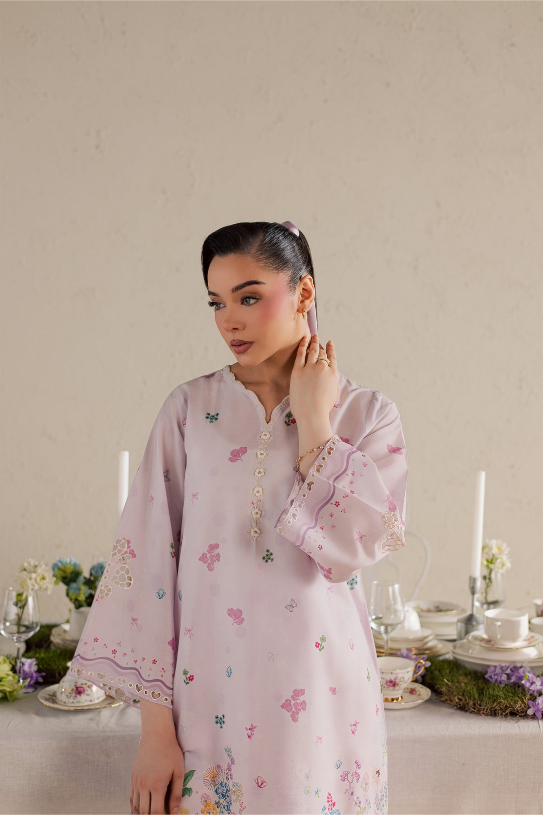 Lara 2Pc - Printed Lawn Dress