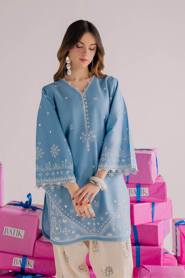 Santro 2Pc - Embroidered Lawn Dress