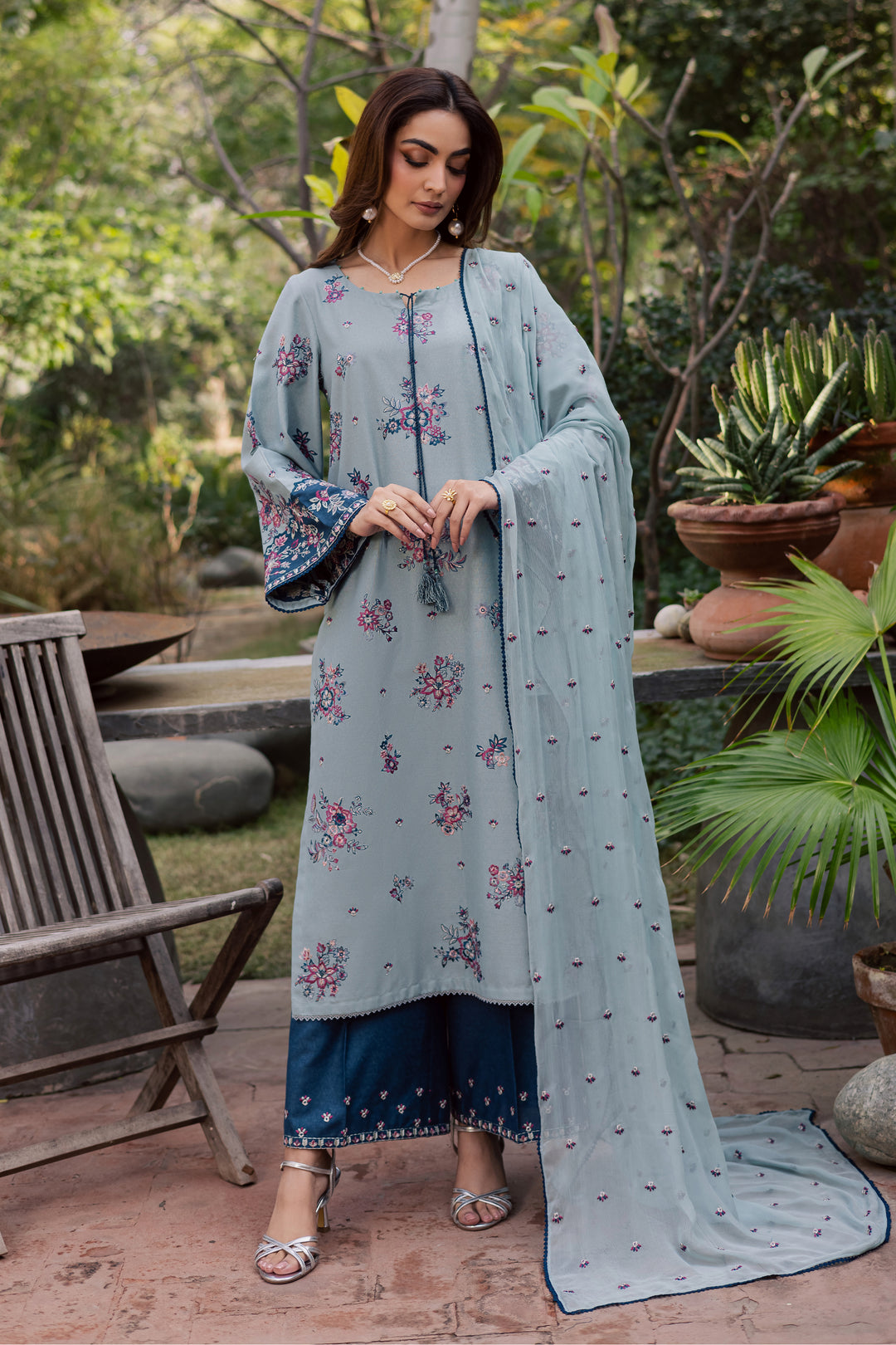 Madden 3Pc - Embroidered Festive Pret