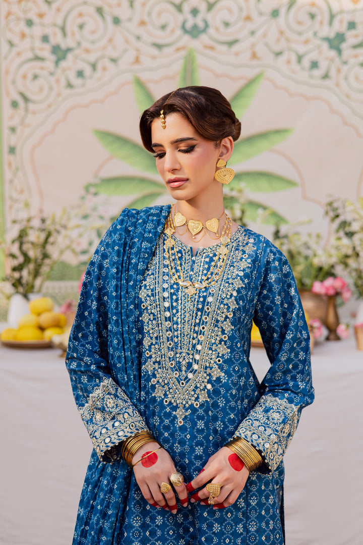 Midnight 3Pc - Festive Eid Prints