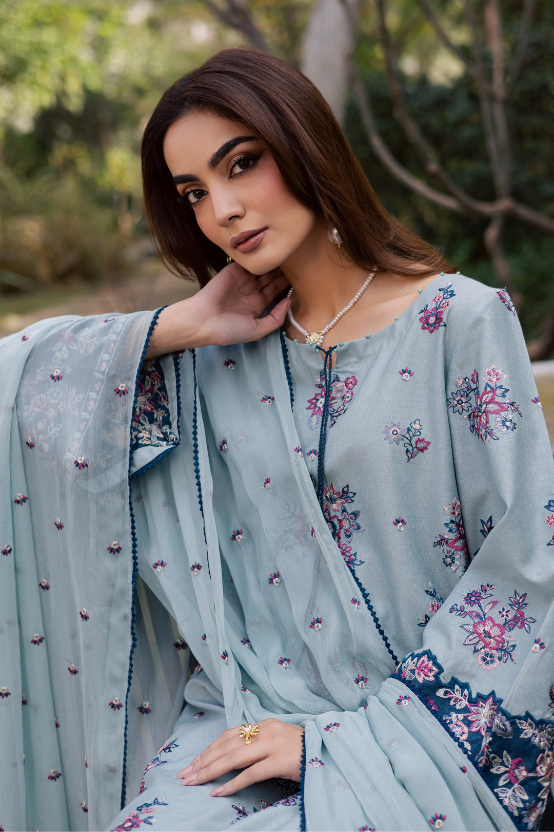 Madden 3Pc - Embroidered Festive Pret