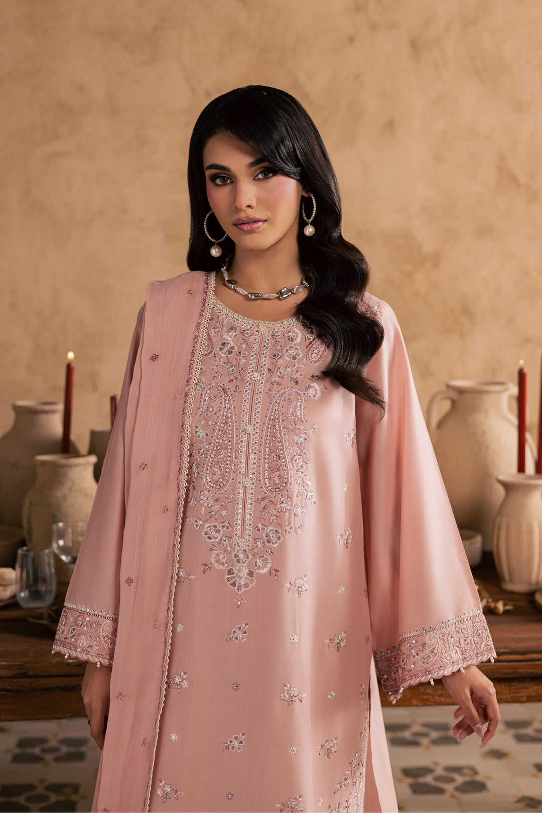 Taffy Aria 3Pc - Embroidered Festive Pret