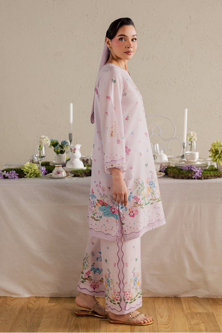 Lara 2Pc - Printed Lawn Dress