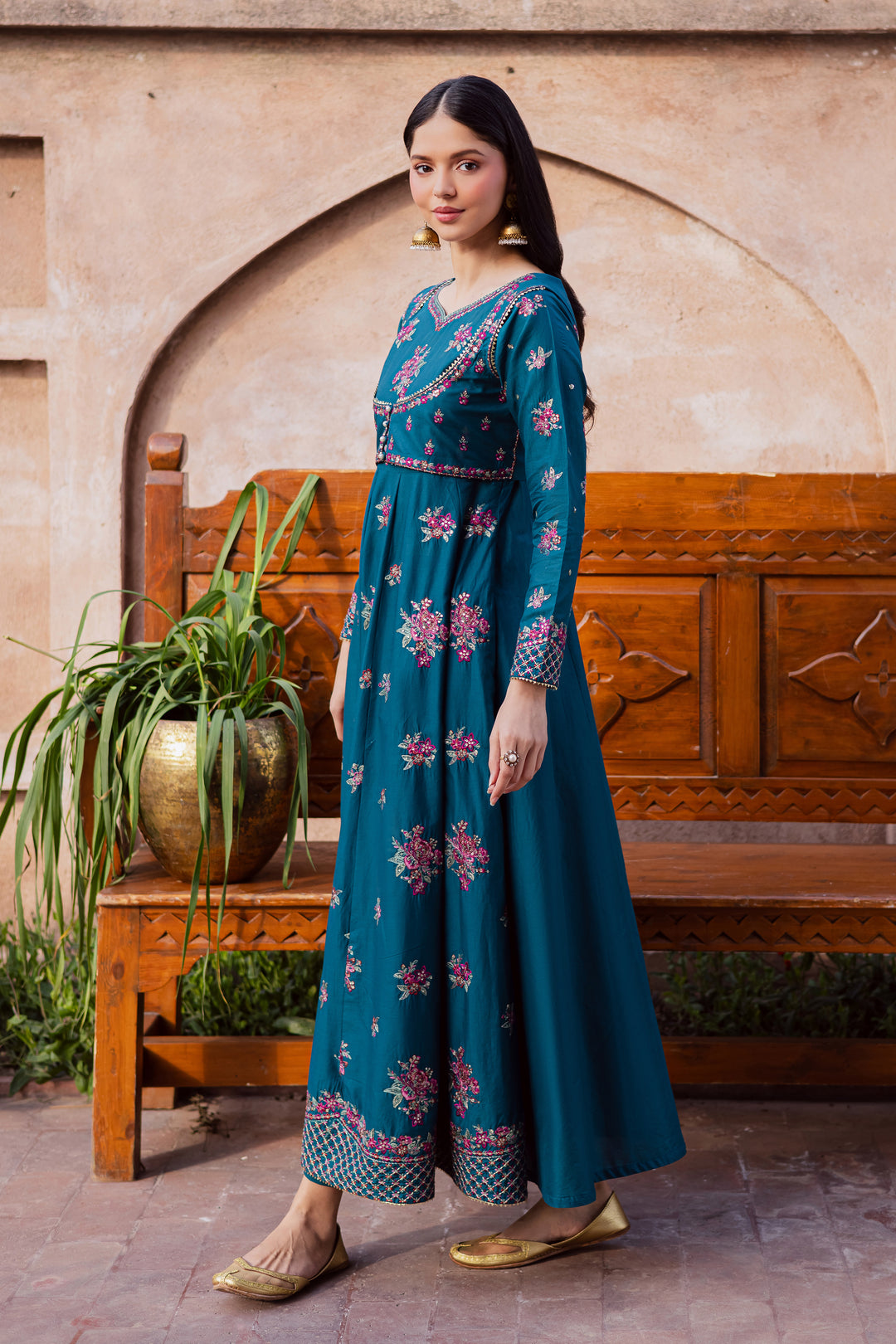Orla 2Pc - Festive Embroidered Lawn