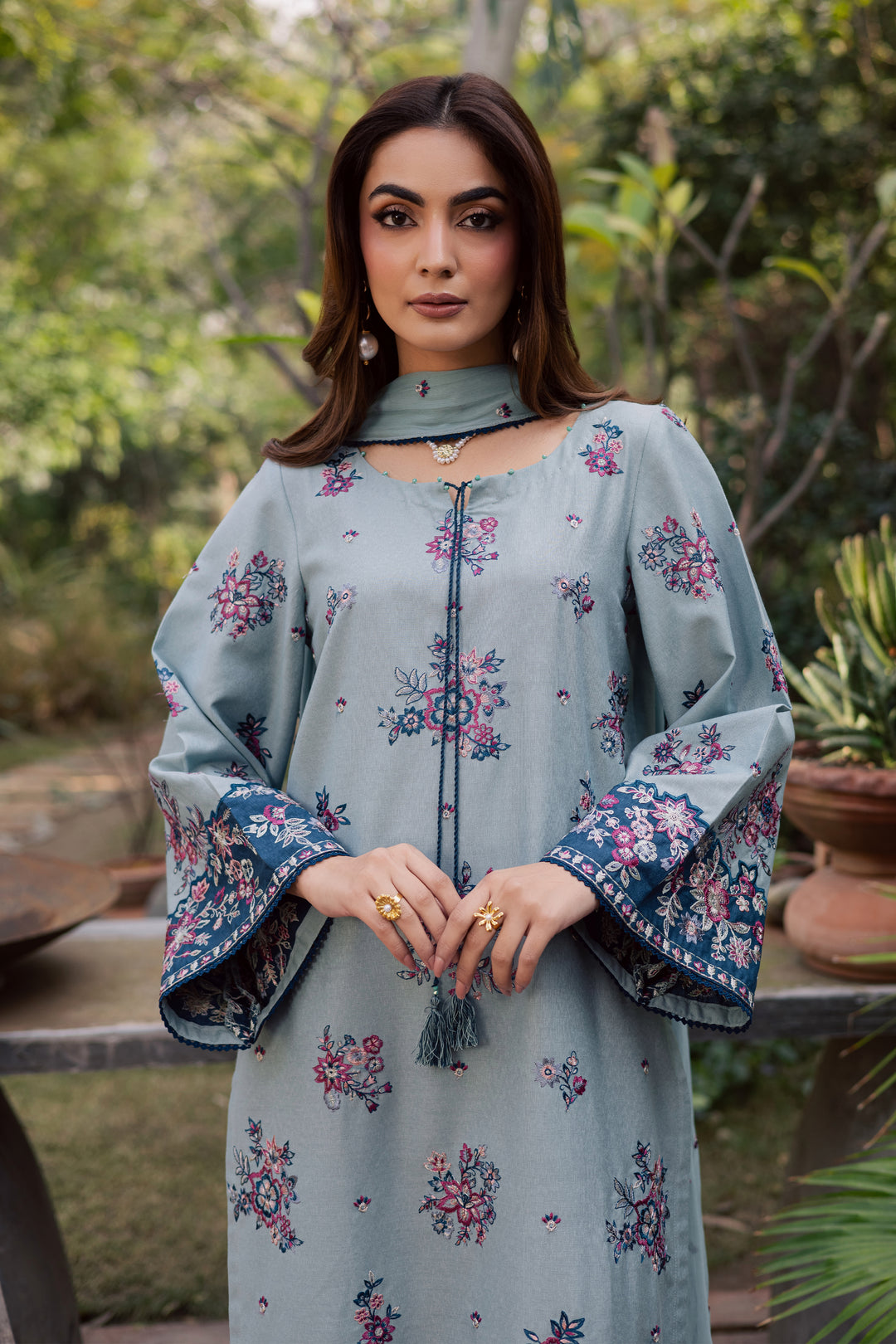 Madden 3Pc - Embroidered Festive Pret