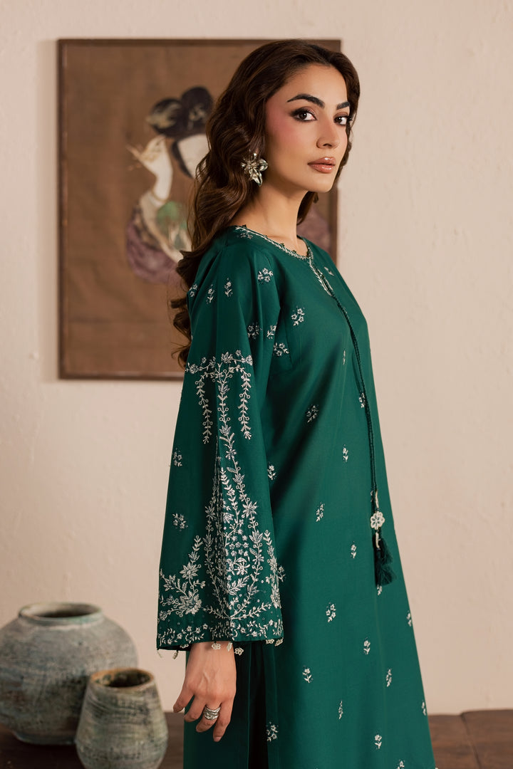 Green Nairobi 2Pc - Embroidered Lawn Dress