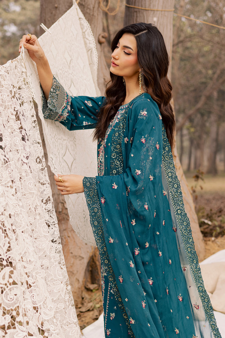 Shane 3Pc - Festive Embroidered Lawn
