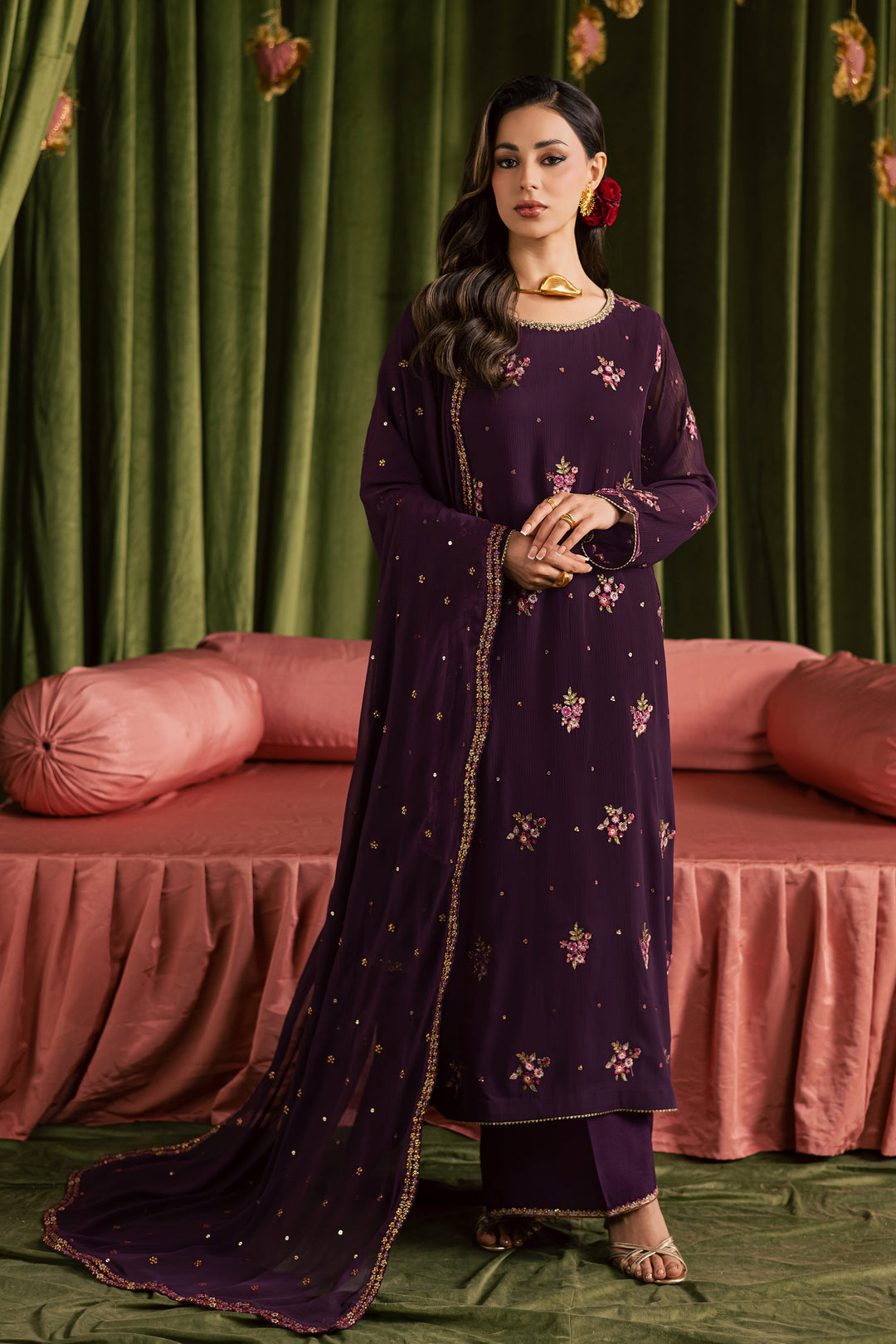 Maya 3Pc - Festive Luxe Pret