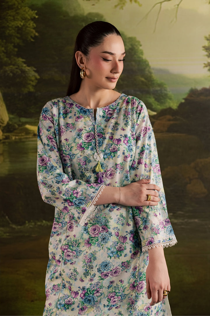 Flora 2Pc - Printed Lawn Dress