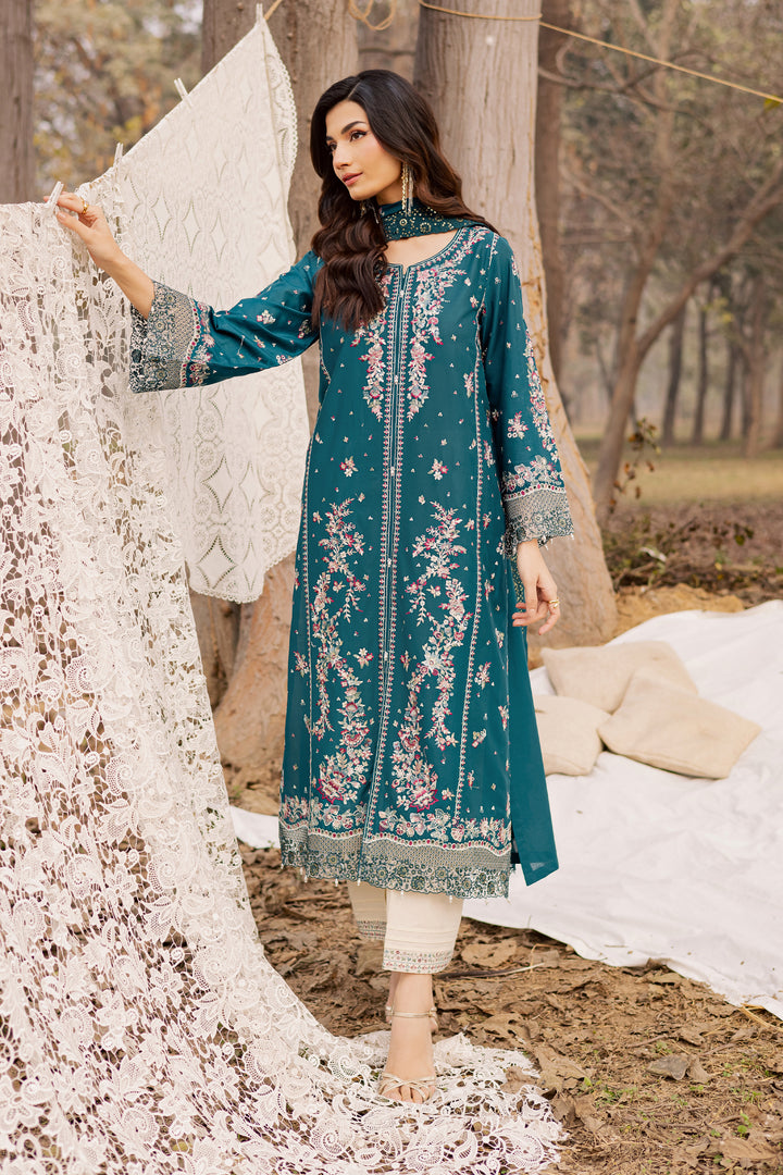 Shane 3Pc - Festive Embroidered Lawn