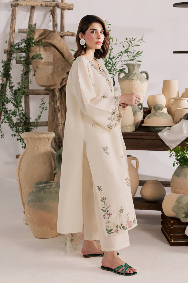 Gulaab Bahaar 3Pc - Embroidered Lawn Dress