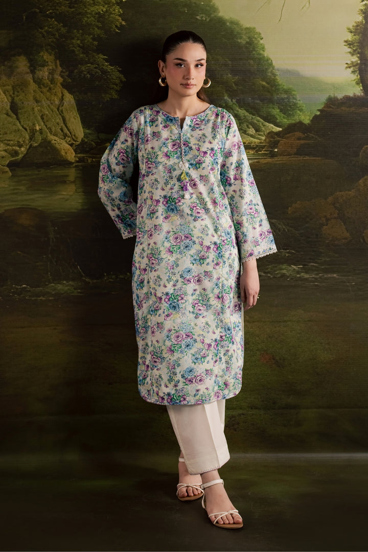 Flora 2Pc - Printed Lawn Dress