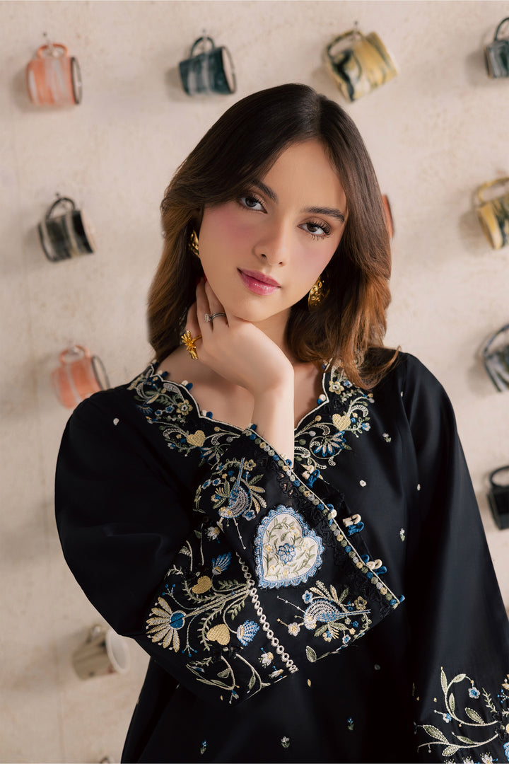 Blue Jay 2Pc - Embroidered Lawn Dress