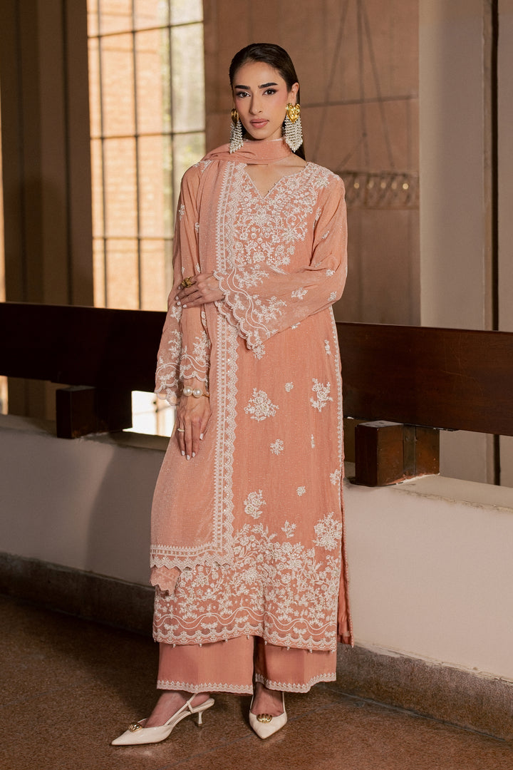Pink Hoor 3Pc - Festive Luxe Pret