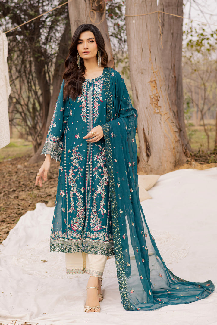 Shane 3Pc - Festive Embroidered Lawn