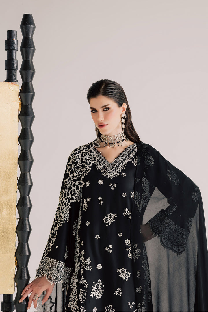 Black Aura 3Pc - Festive Eid Pret