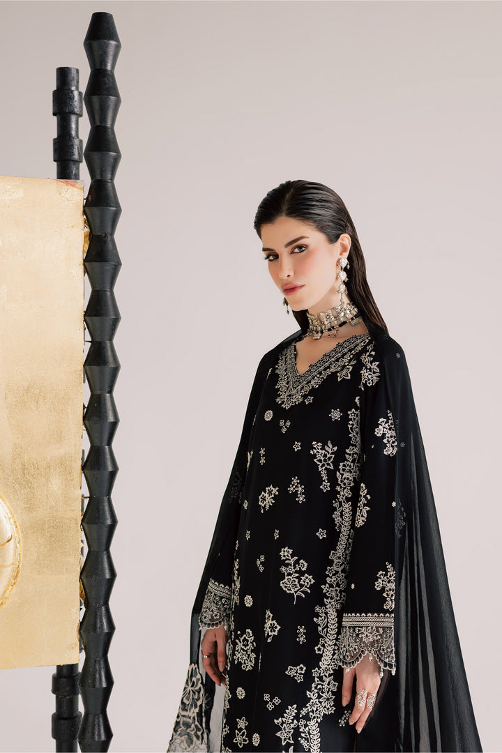 Black Aura 3Pc - Festive Eid Pret
