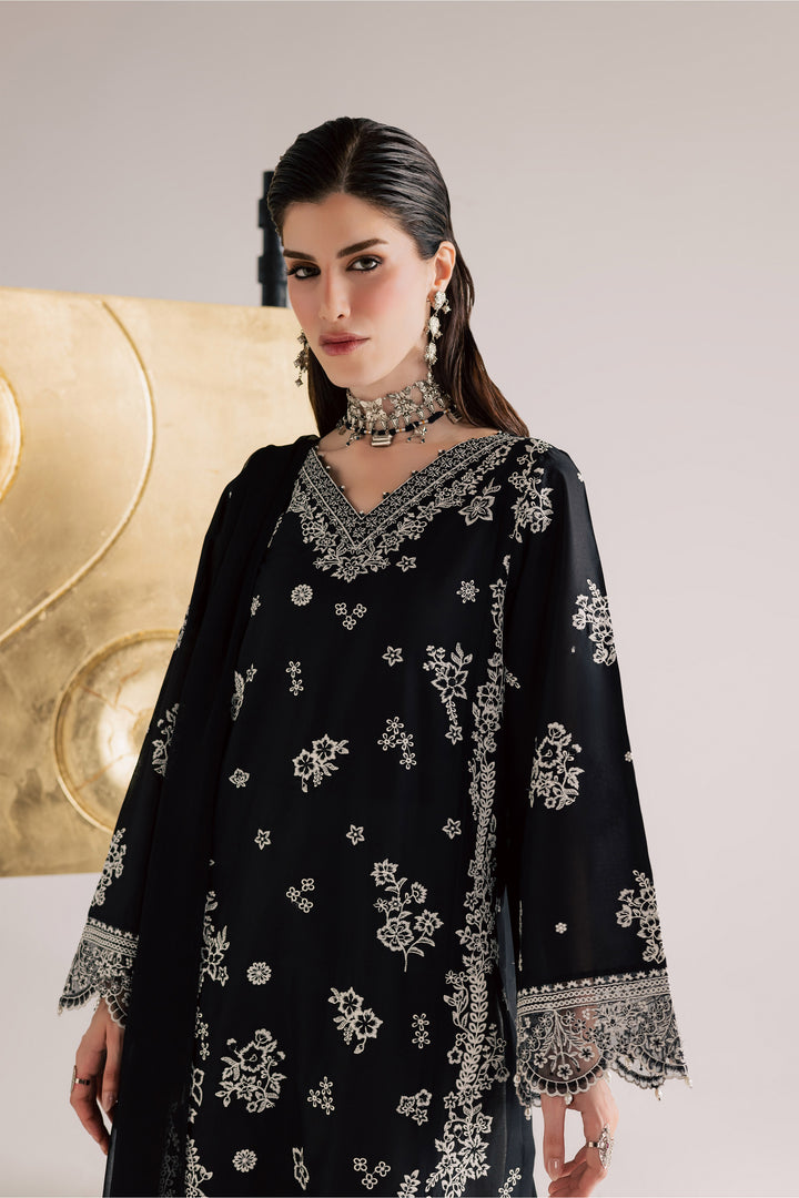 Black Aura 3Pc - Festive Eid Pret