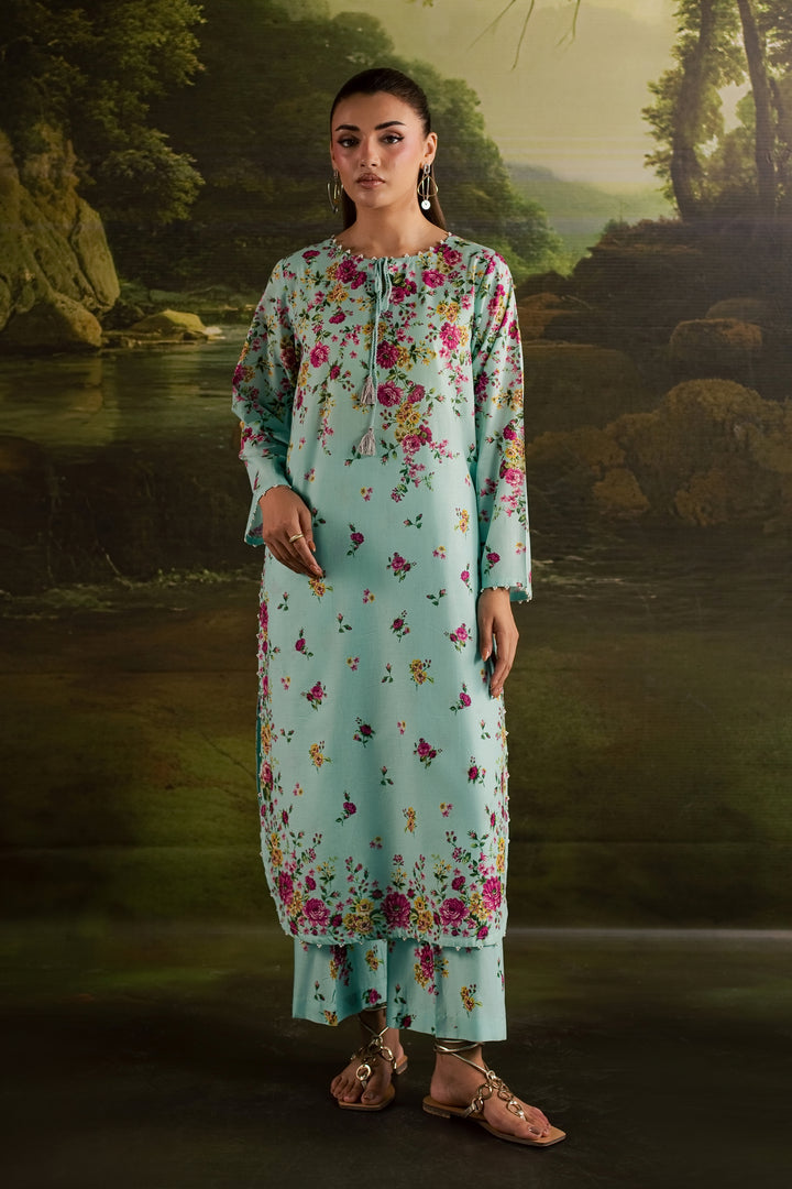 Chelsea 2Pc - Printed Lawn Dress