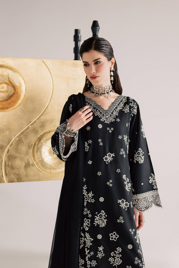 Black Aura 3Pc - Festive Eid Pret