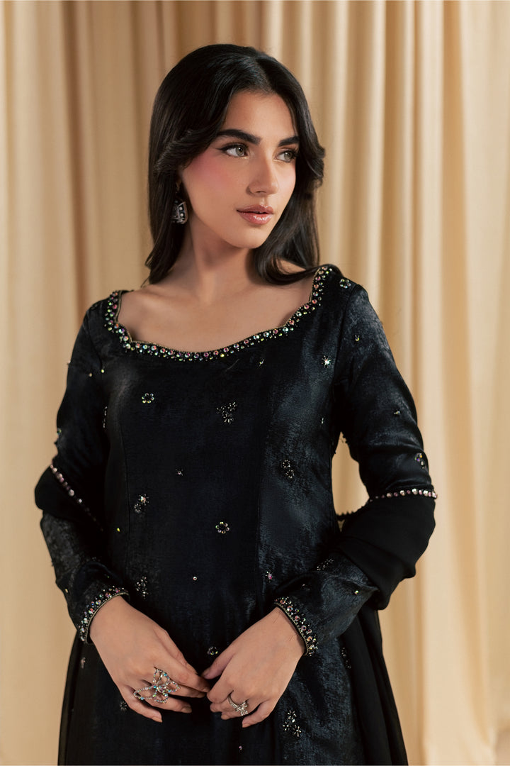 Siyah Shaam 3Pc - Festive Luxe Pret