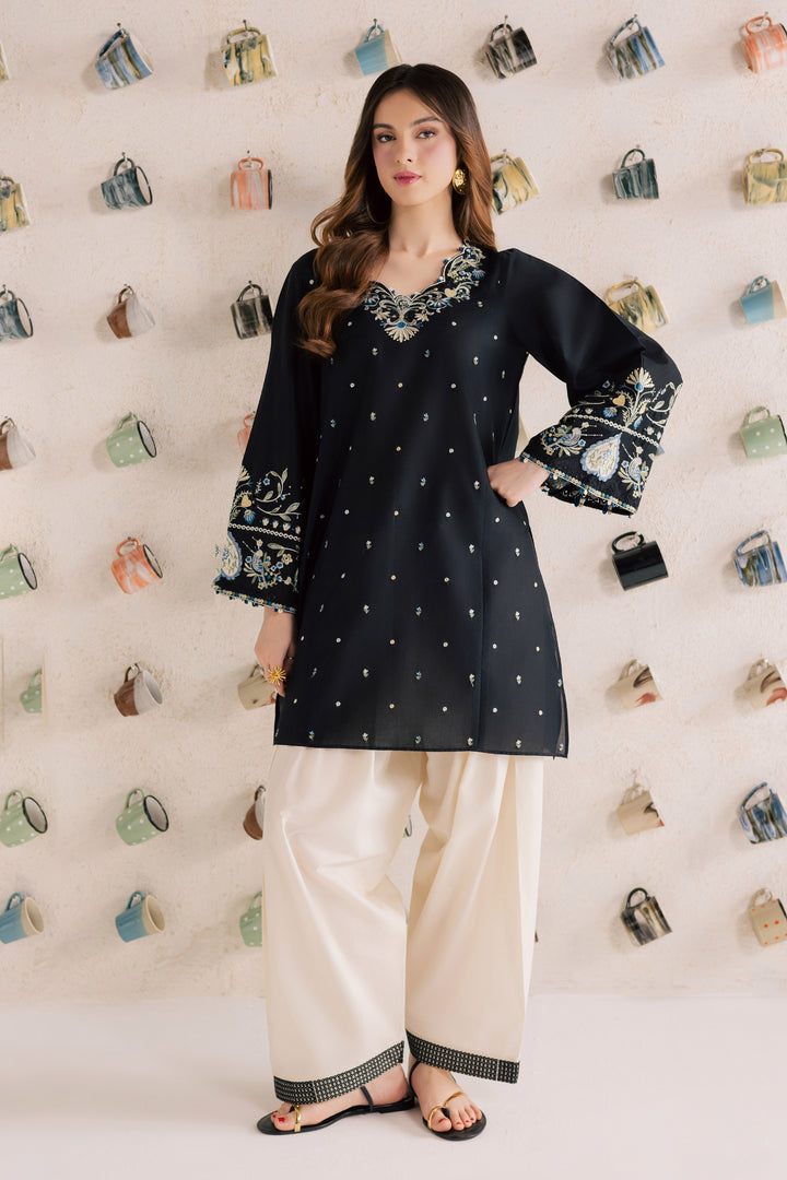 Blue Jay 2Pc - Embroidered Lawn Dress