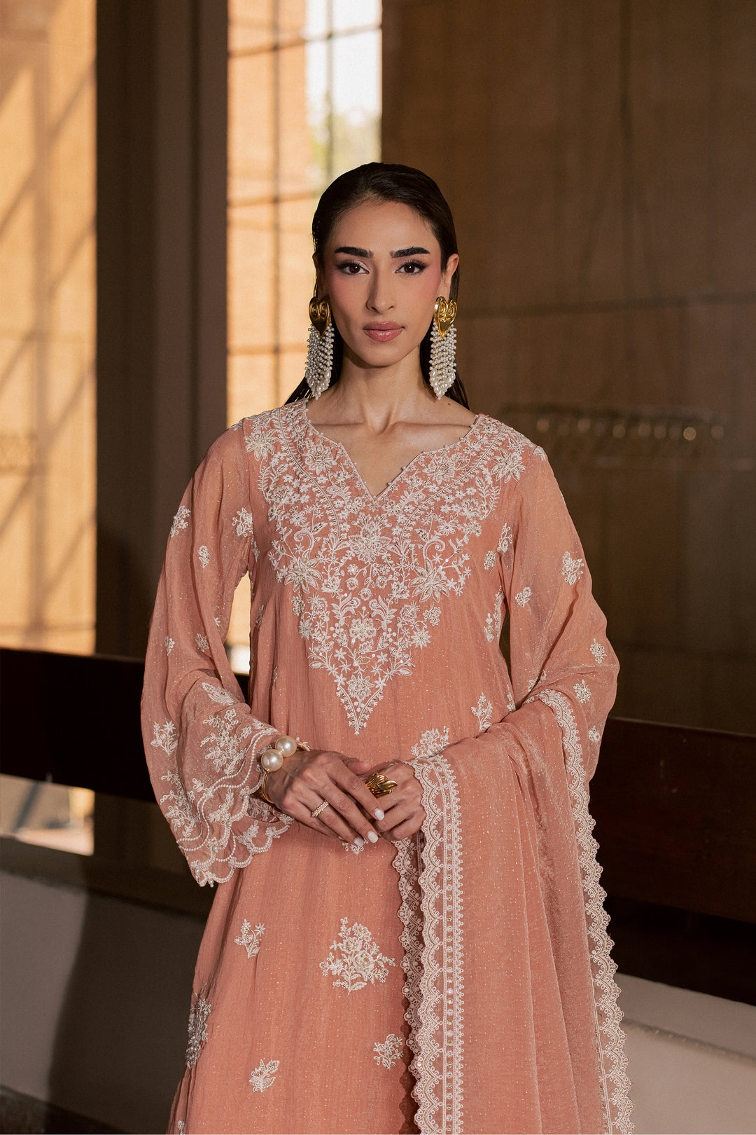 Pink Hoor 3Pc - Festive Luxe Pret
